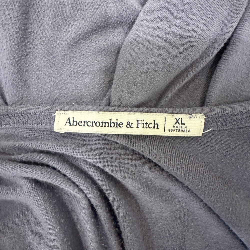 Abercrombie & Fitch Sleeveless Button-Front Tie Waist Jumpsuit Women’s XL - Picture 13 of 14